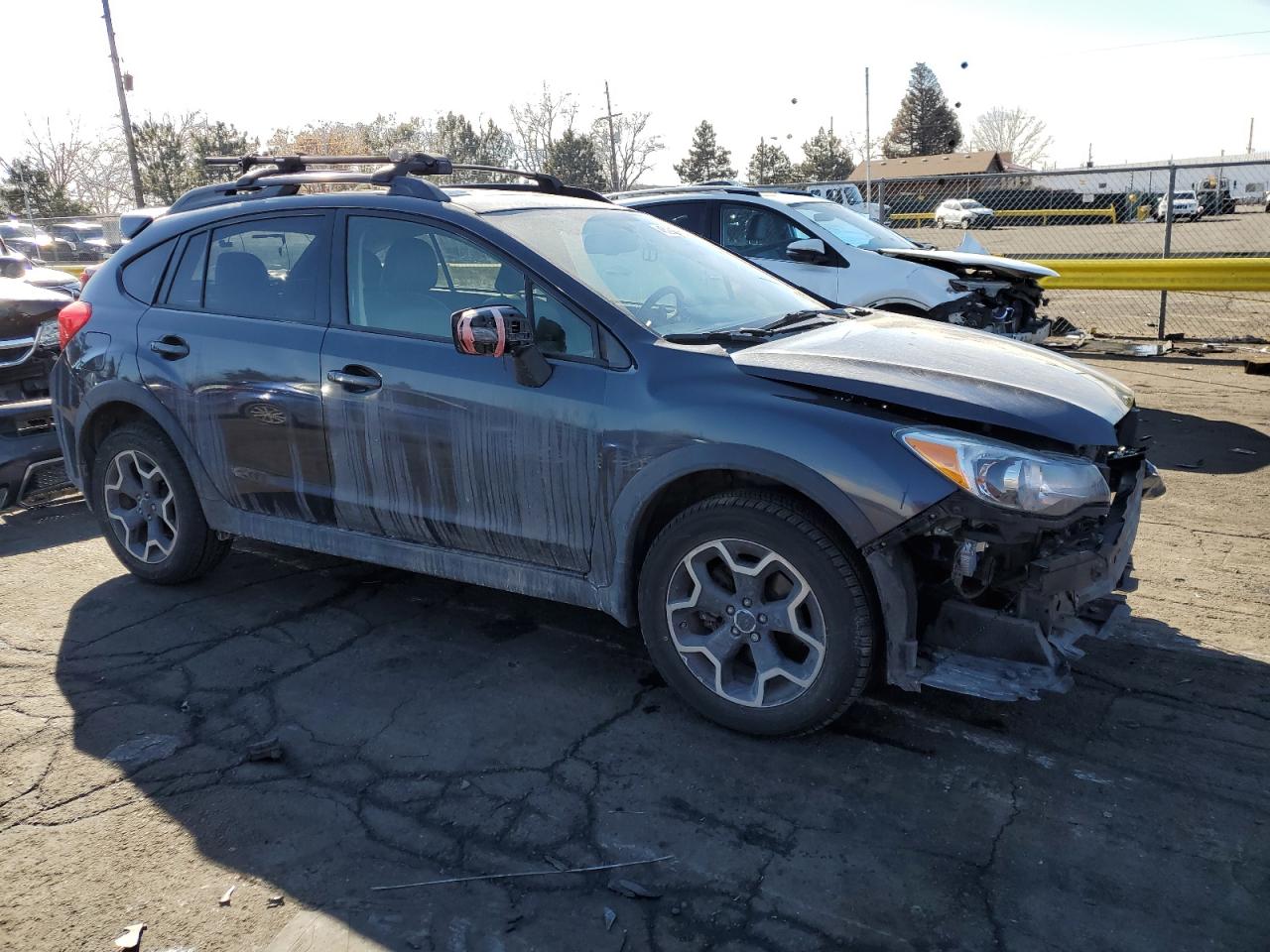 2015 Subaru XV VIN JF2GPASC2F8310105 Copart auction photo, front end damage thumbnail 4