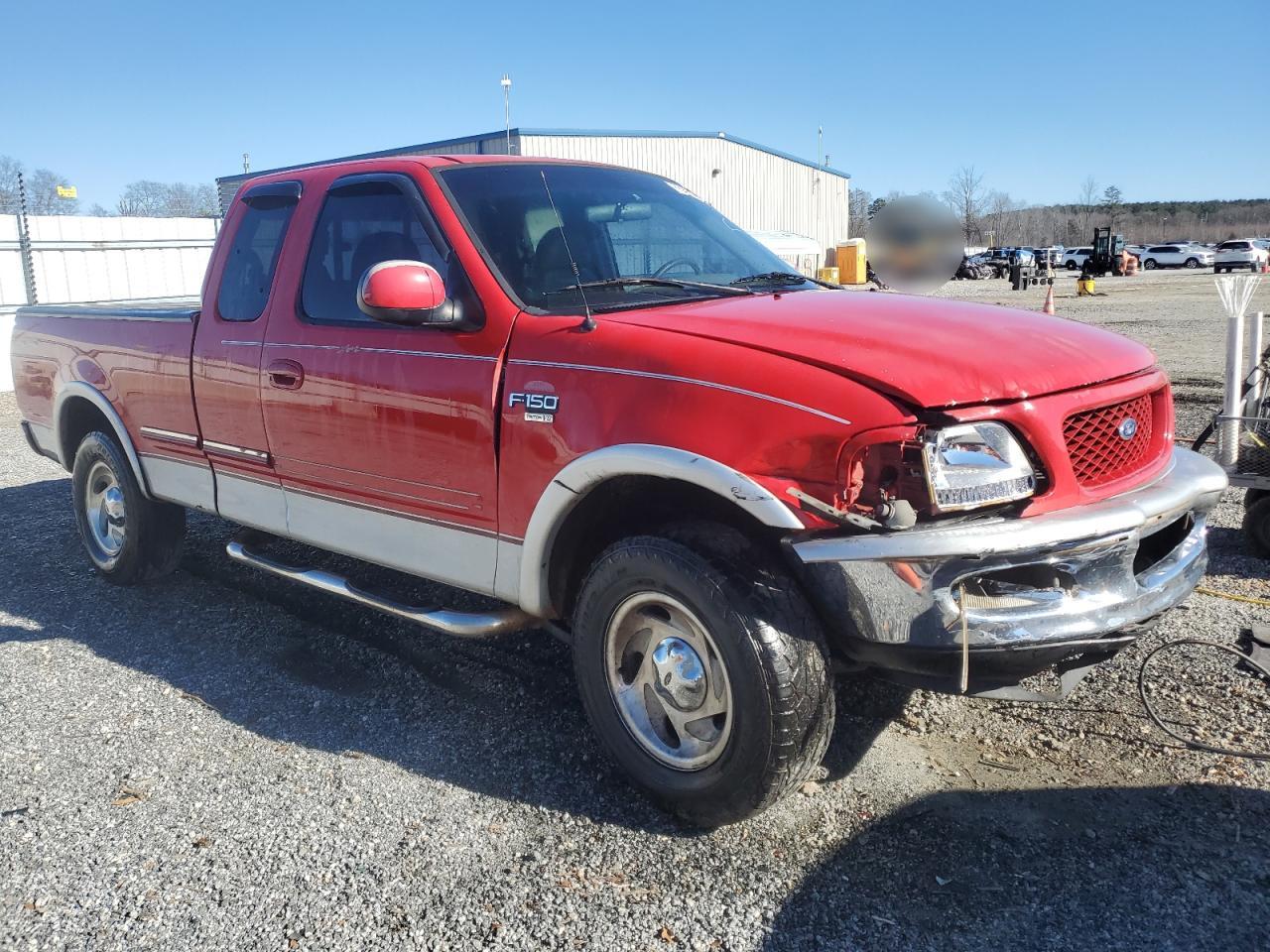 1998 Ford F-150 VIN 1FTDX18W5WNA01779 Copart auction photo, front end damage thumbnail 4