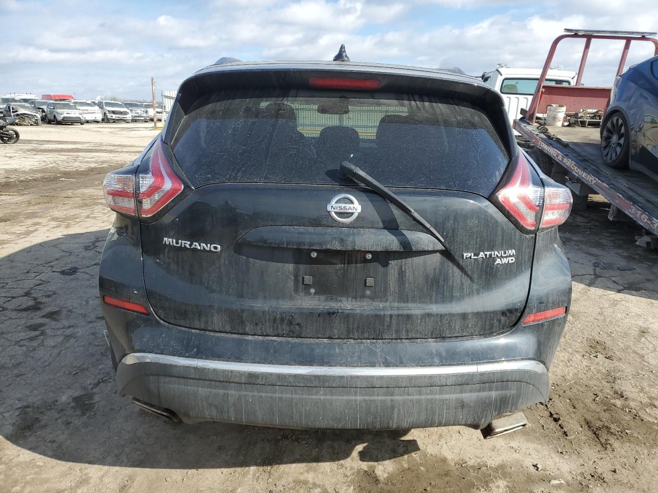 2017 Nissan Murano VIN 5N1AZ2MH4HN165548 Copart auction photo, side / front end damage thumbnail 6