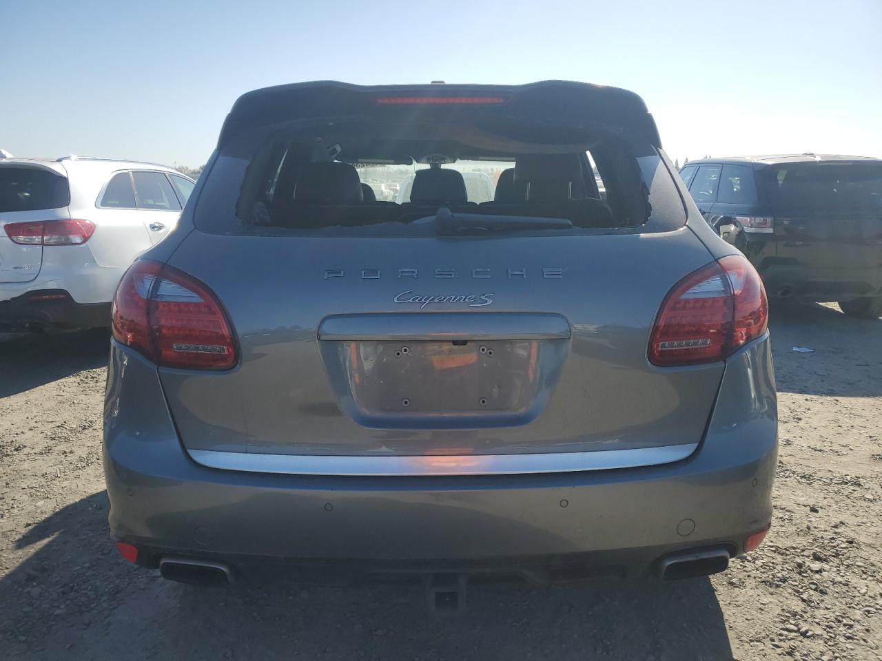 2011 Porsche Cayenne VIN WP1AE2A22BLA91600 Copart auction photo, side / vandalism damage thumbnail 6