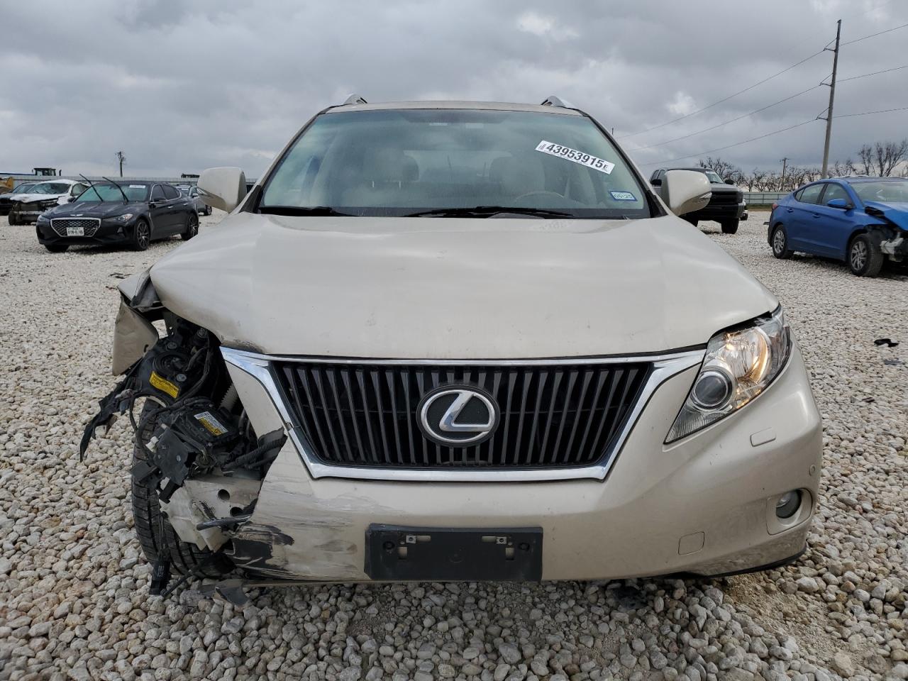 2012 Lexus RX VIN JTJZK1BA3C2412805 Copart auction photo, front end / minor dent/scratches damage thumbnail 5