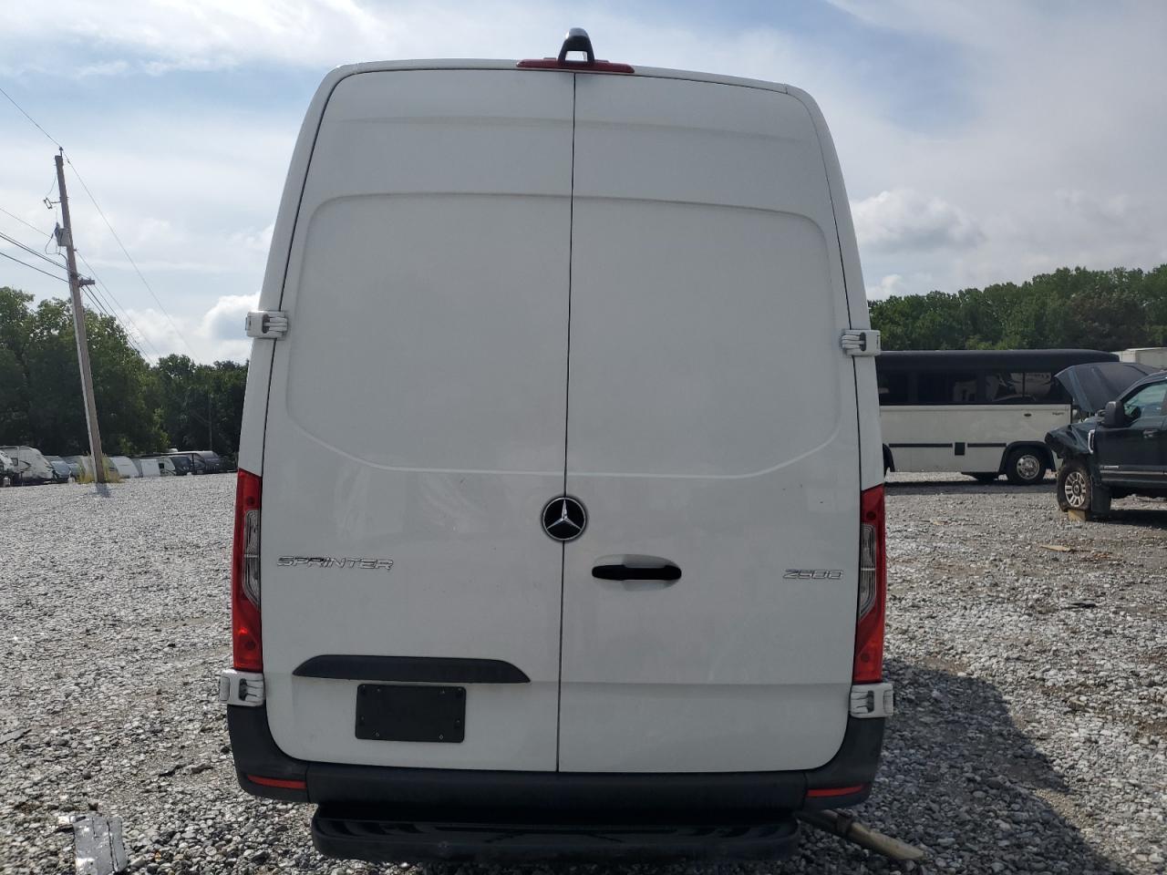 2021 Mercedes-Benz Sprinter VIN W1W40CHY1MT054509 Copart auction photo, front end / side damage thumbnail 6