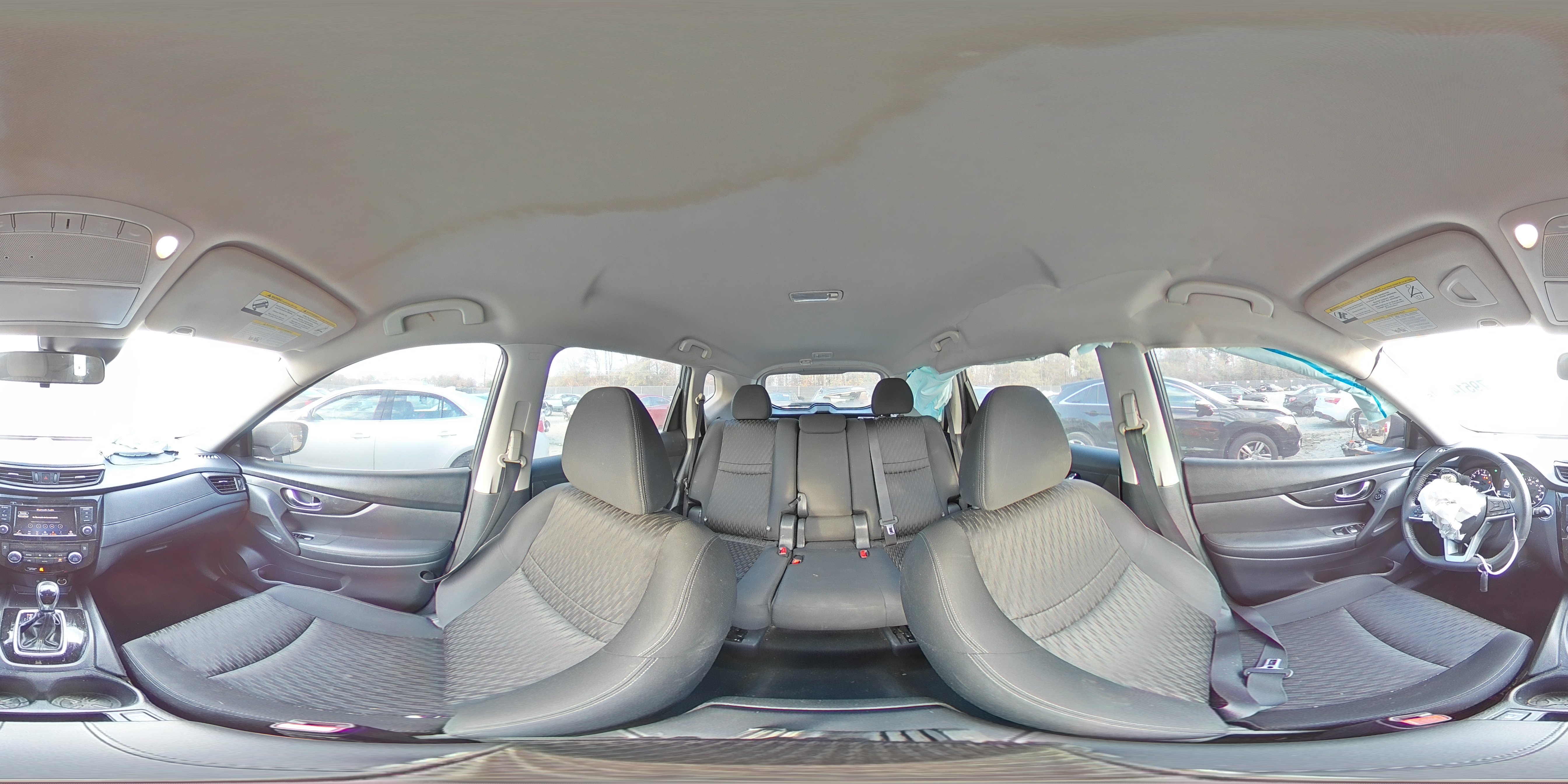 2019 Nissan Rogue VIN KNMAT2MT3KP508792 Copart auction photo, front end / side damage thumbnail 13