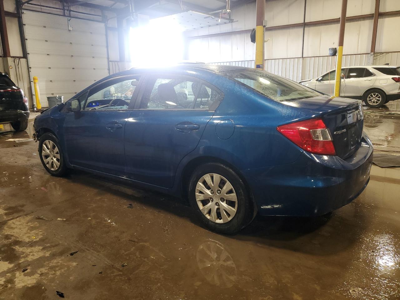 2012 Honda Civic VIN 2HGFB2F52CH561093 Copart auction photo, front end damage thumbnail 2