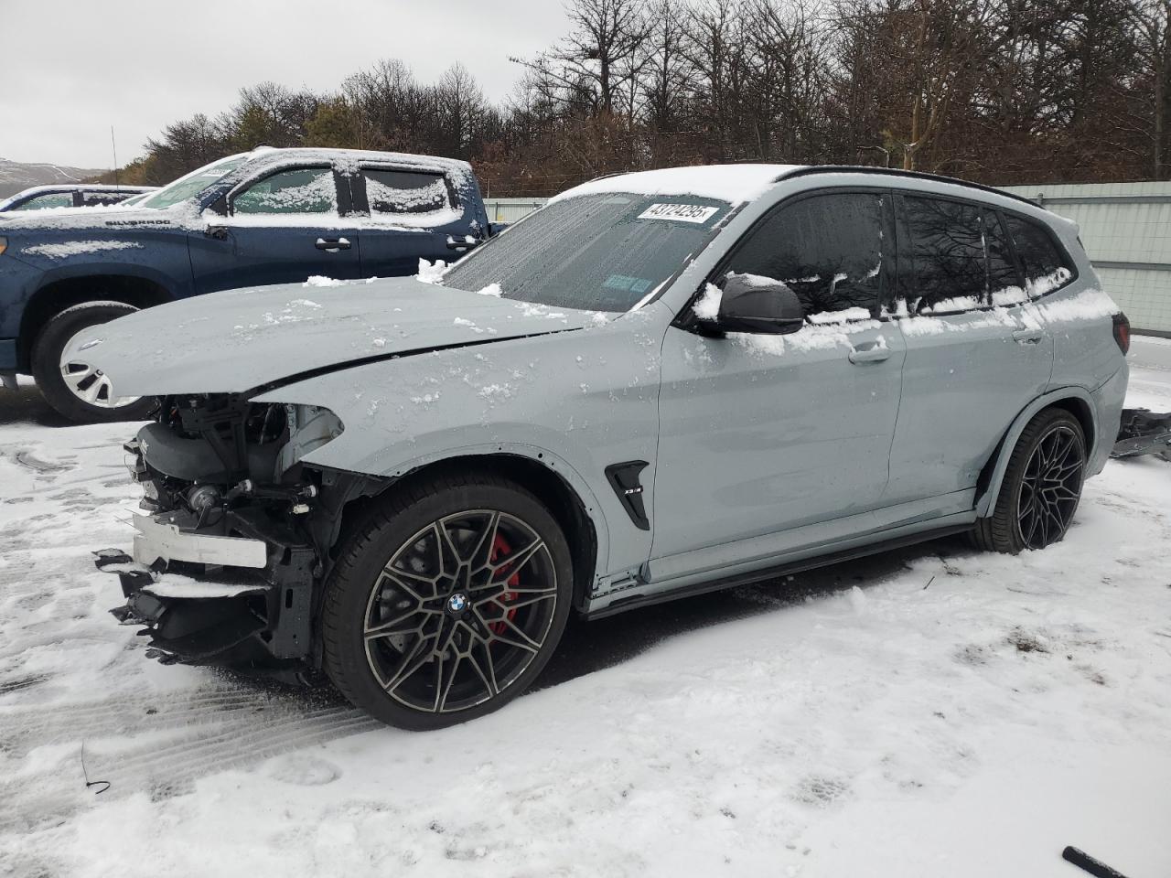 2022 BMW X3 M VIN 5YM13EC02N9L76701 - Copart auction photo