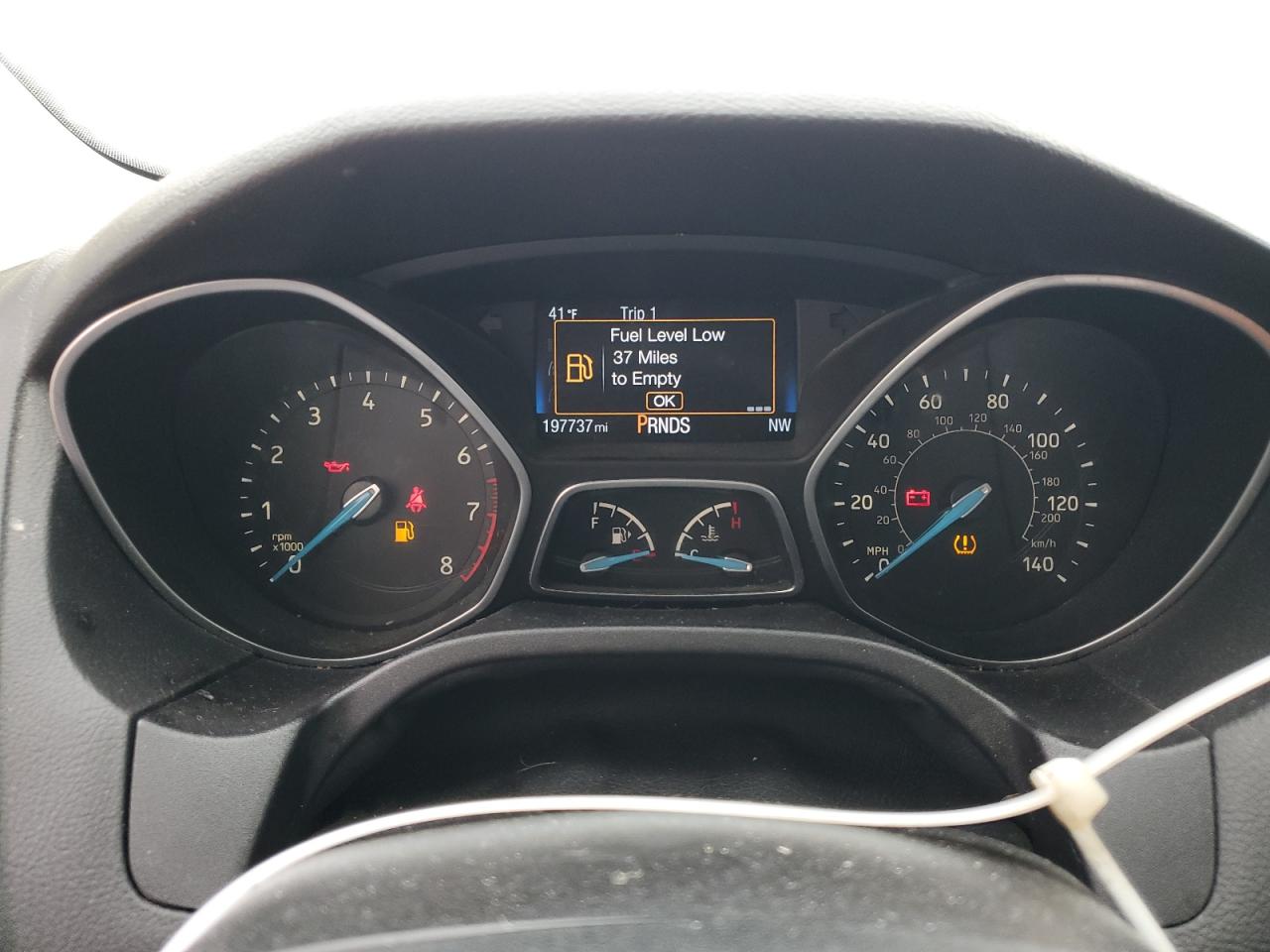 2016 Ford Focus VIN 1FADP3K27GL332920 Copart auction photo, front end damage thumbnail 9