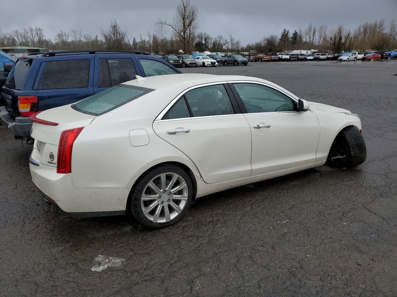 2014 Cadillac ATS VIN 1G6AB5SX9E0110514 Copart auction photo, front end damage thumbnail 3