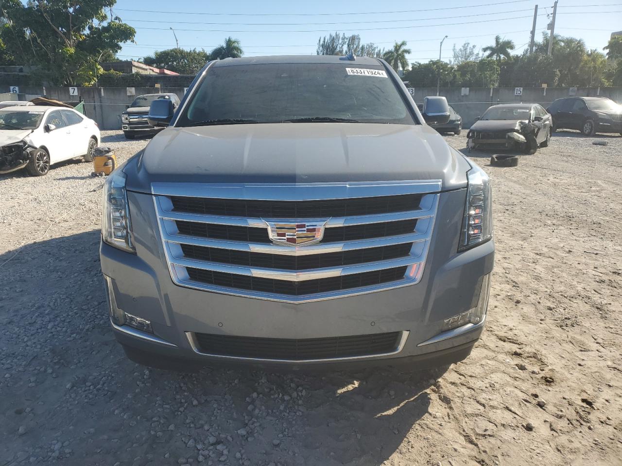 2016 Cadillac Escalade VIN 1GYS3BKJXGR462387 Copart auction photo, vandalism / minor dent/scratches damage thumbnail 5