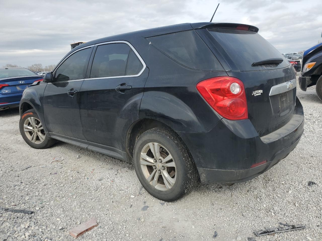 2013 Chevrolet Equinox VIN 2GNALBEK6D6173639 Copart auction photo, front end damage thumbnail 2