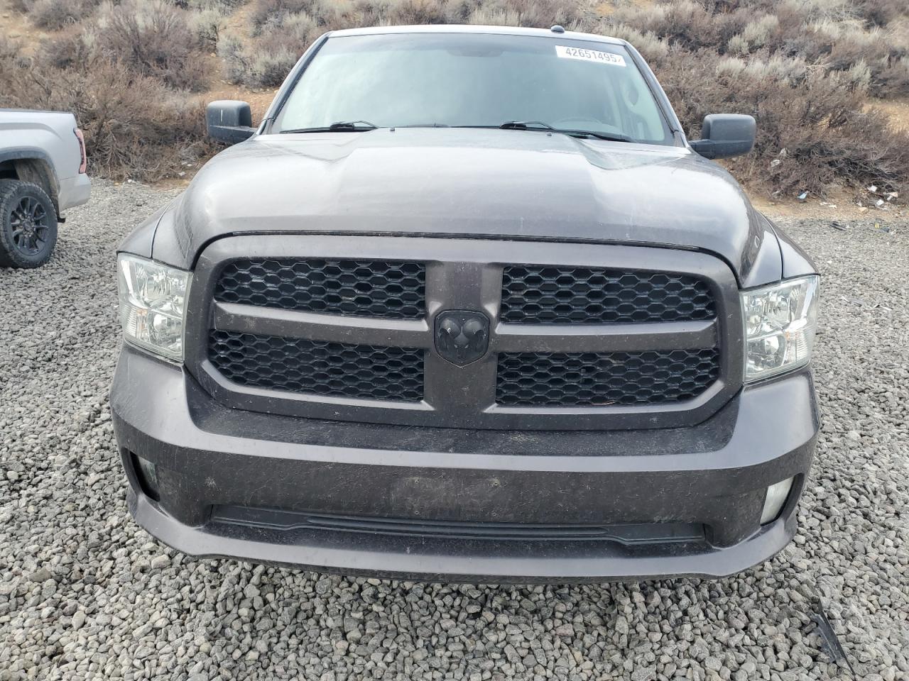 2017 RAM 1500 VIN 3C6RR7KT6HG574811 Copart auction photo, rear end damage thumbnail 5