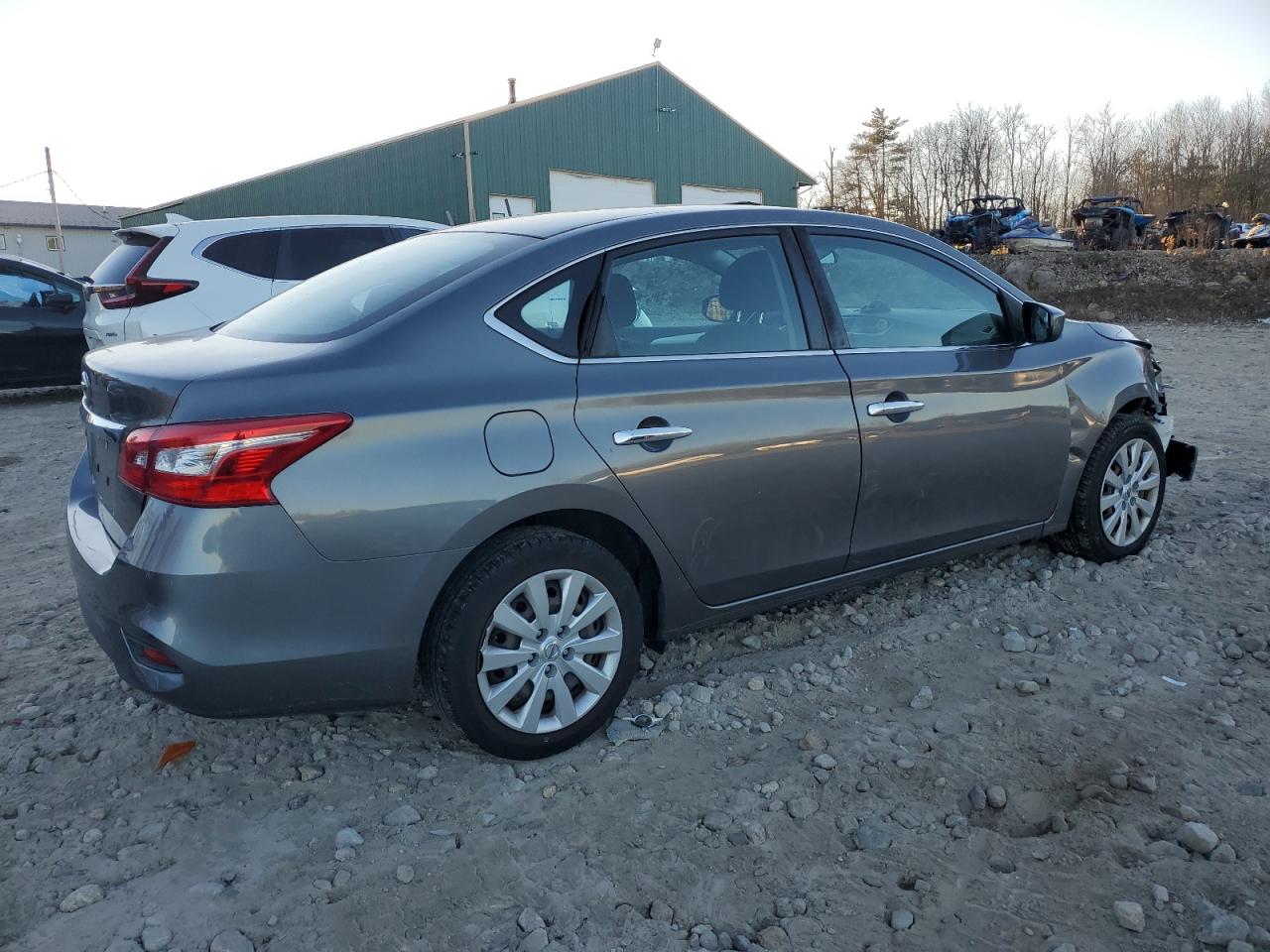 2017 Nissan Sentra VIN 3N1AB7AP6HY219374 Copart auction photo, front end / minor dent/scratches damage thumbnail 3