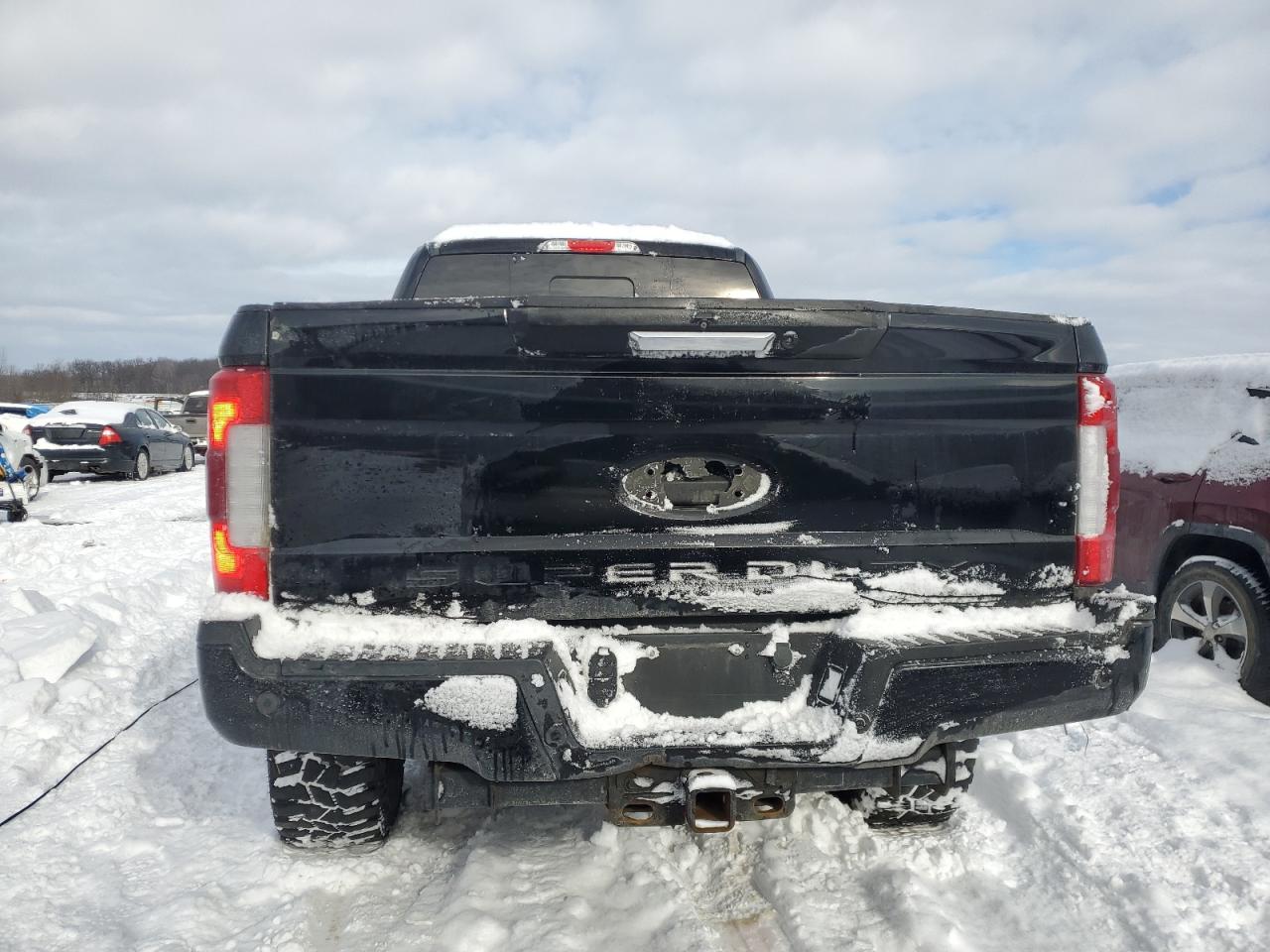 2017 Ford F250 VIN 1FT7W2BT0HEB96200 Copart auction photo, front end / side damage thumbnail 6
