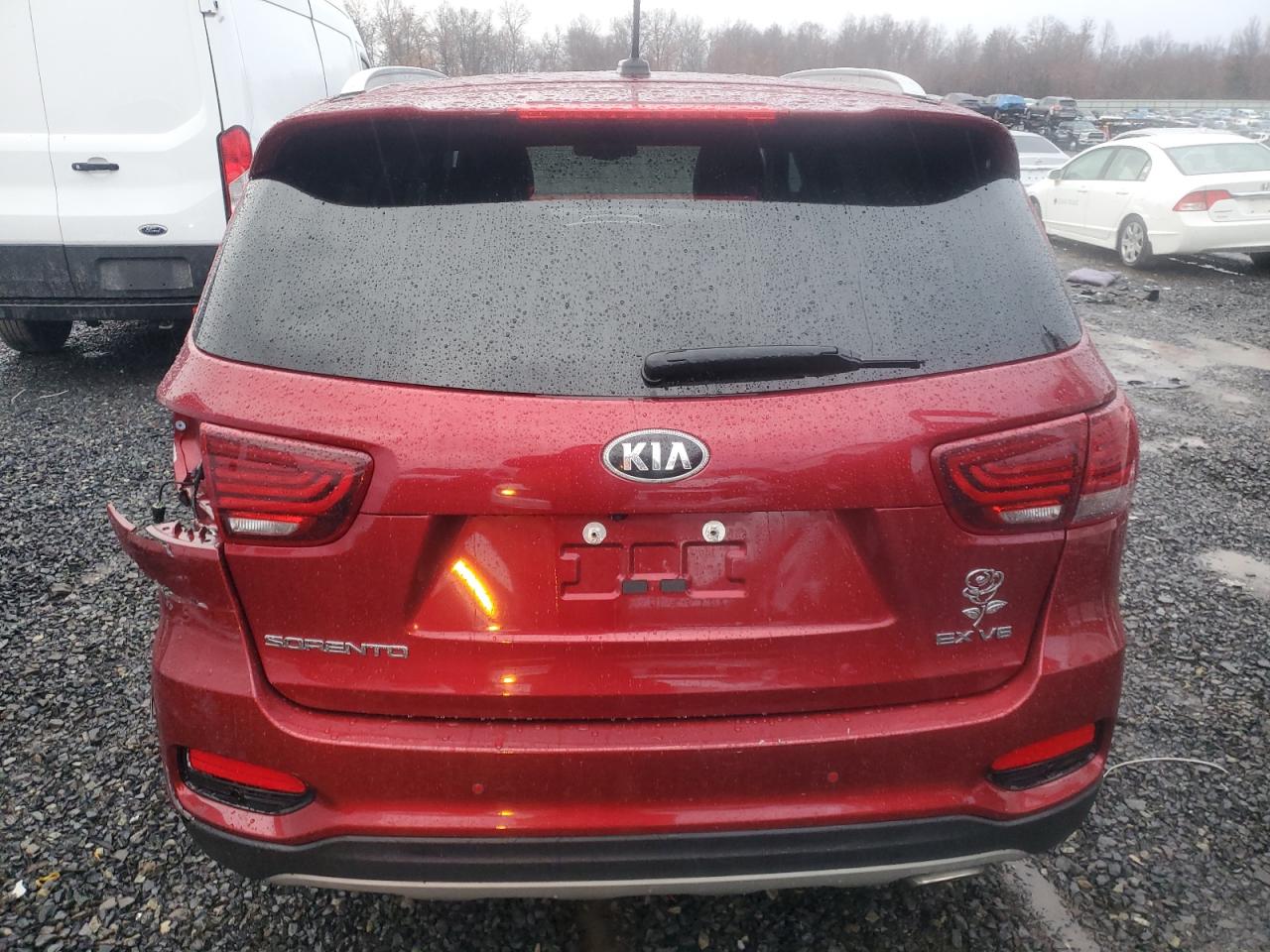 2020 KIA Sorento VIN 5XYPHDA53LG683724 Copart auction photo, rear end damage thumbnail 6