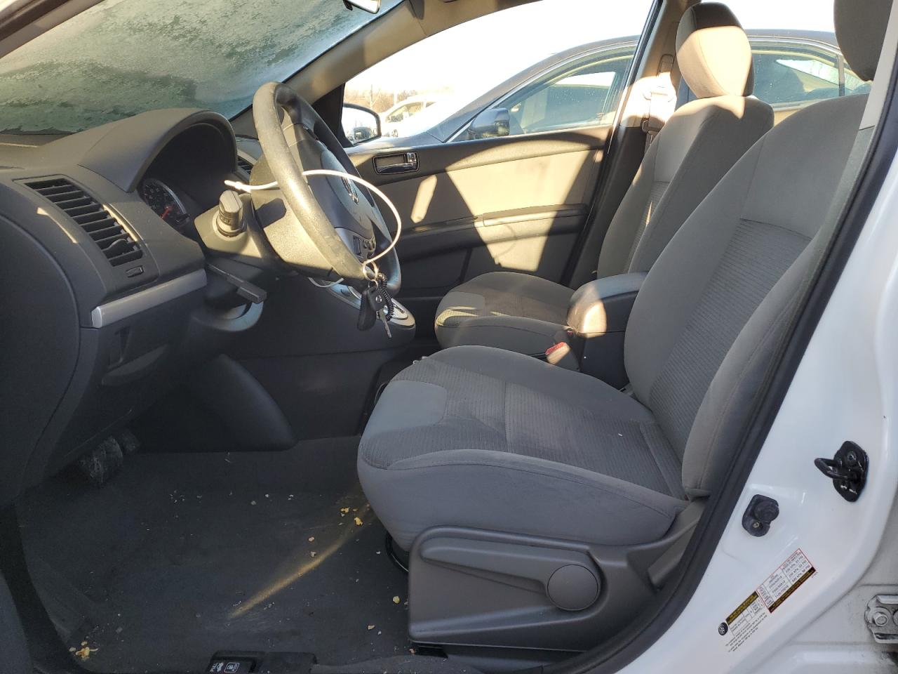 2010 Nissan Sentra VIN 3N1AB6AP1AL712926 Copart auction photo, side / front end damage thumbnail 7