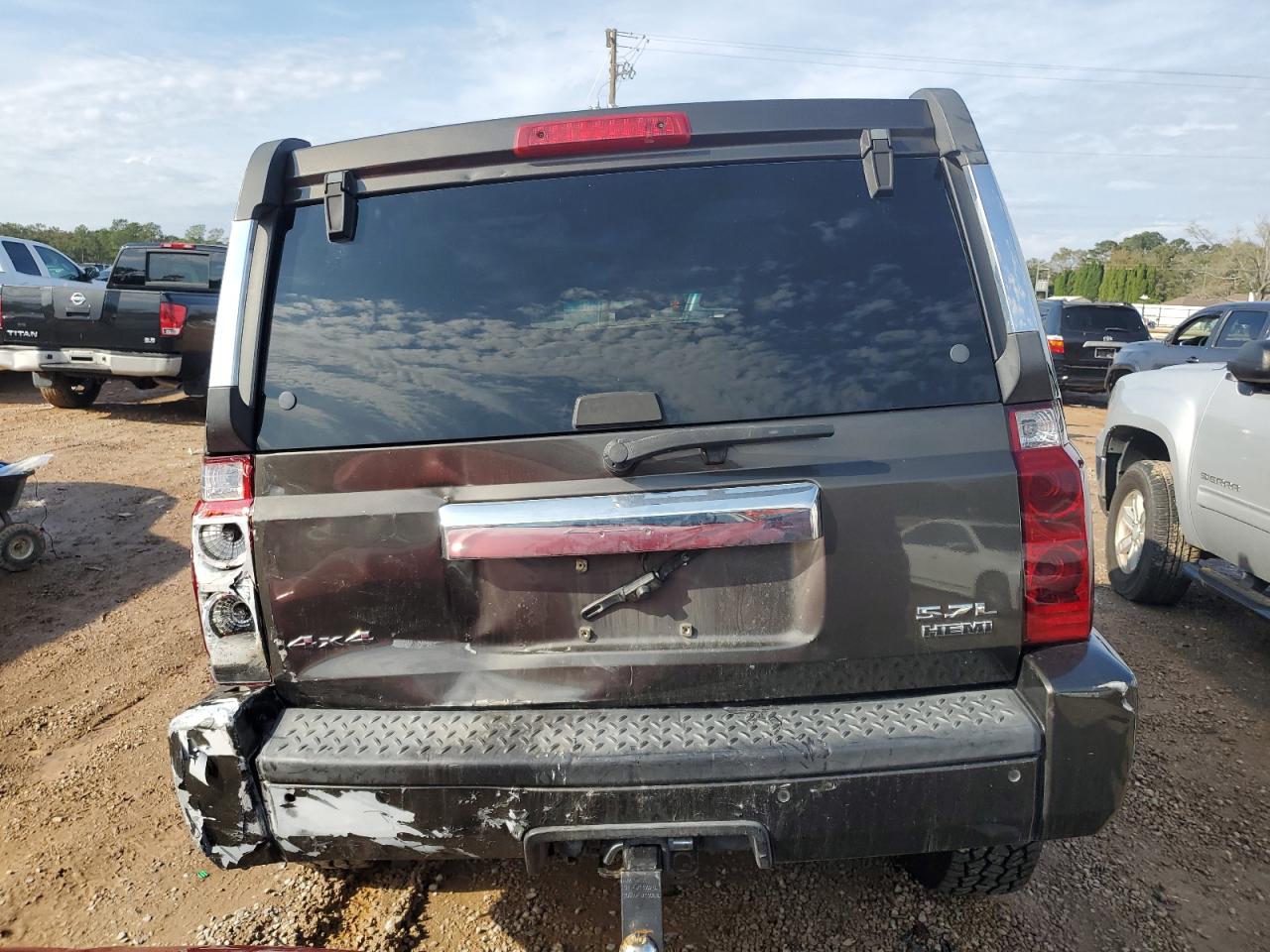 2006 Jeep Commander VIN 1J8HG58266C291301 Copart auction photo, all over damage thumbnail 6