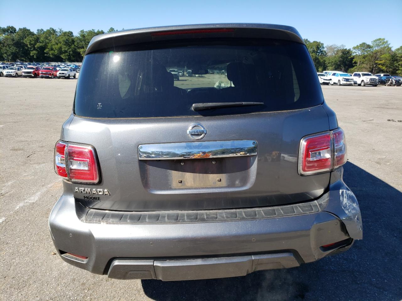 2019 Nissan Armada VIN JN8AY2ND8K9094376 Copart auction photo, all over damage thumbnail 6