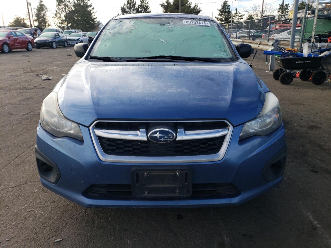 2014 Subaru Impreza VIN JF1GPAA6XE8325823 Copart auction photo, hail damage thumbnail 5