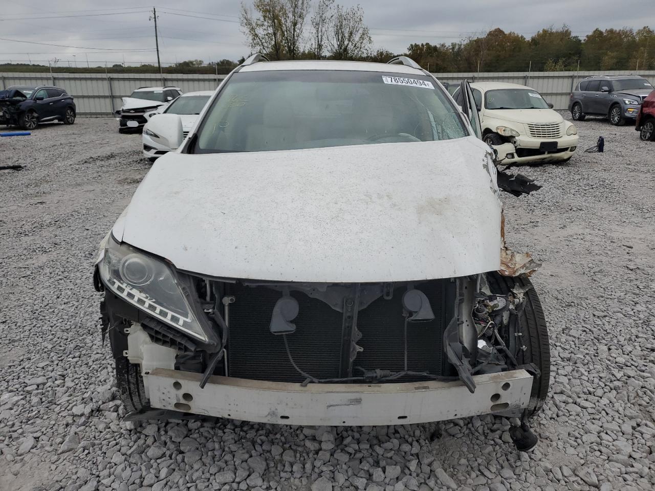 2015 Lexus RX VIN 2T2ZK1BA2FC151137 Copart auction photo, front end / side damage thumbnail 5
