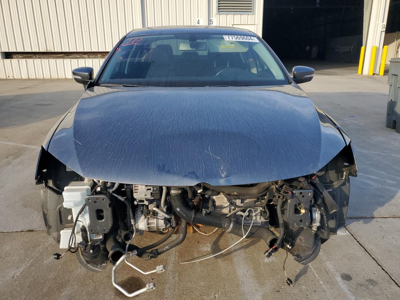 2017 Volkswagen Jetta VIN 3VWL17AJ1HM371703 Copart auction photo, front end damage thumbnail 5
