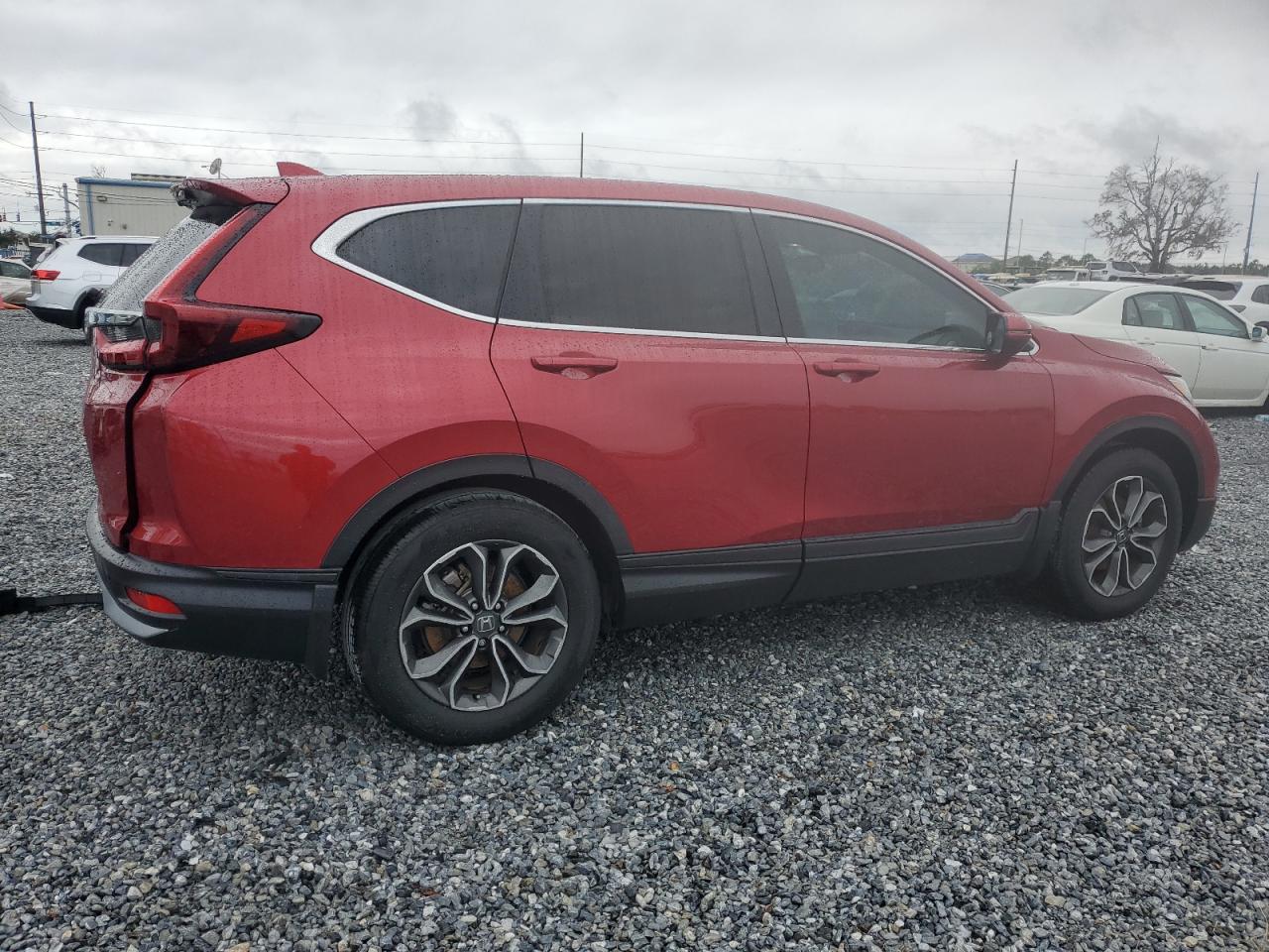 2021 Honda CR-V VIN 5J6RW1H57MA005556 Copart auction photo, rear end damage thumbnail 3