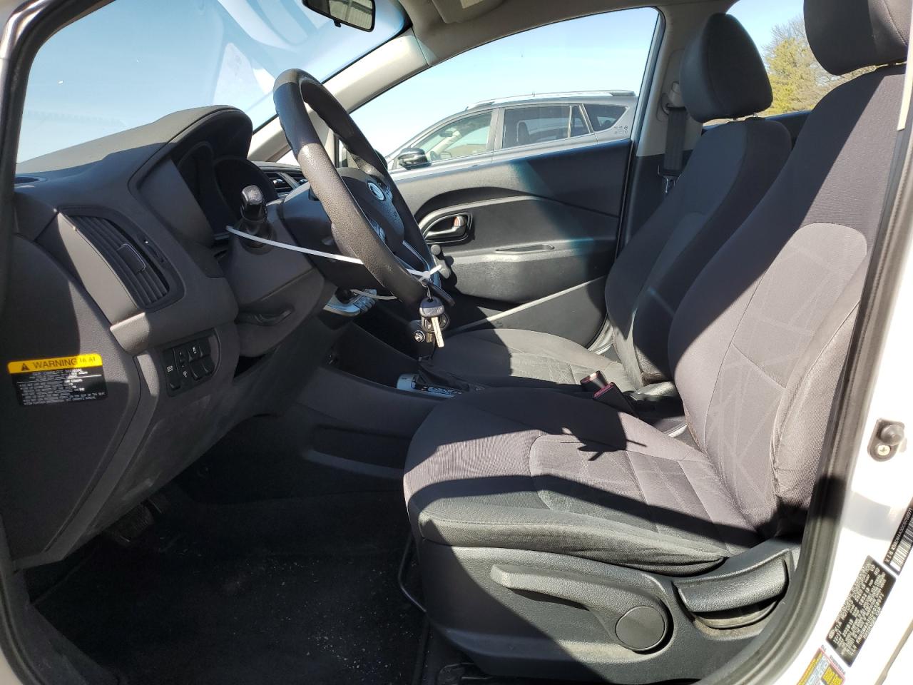 2012 KIA Rio VIN KNADM4A30C6058971 Copart auction photo, rear end / minor dent/scratches damage thumbnail 7