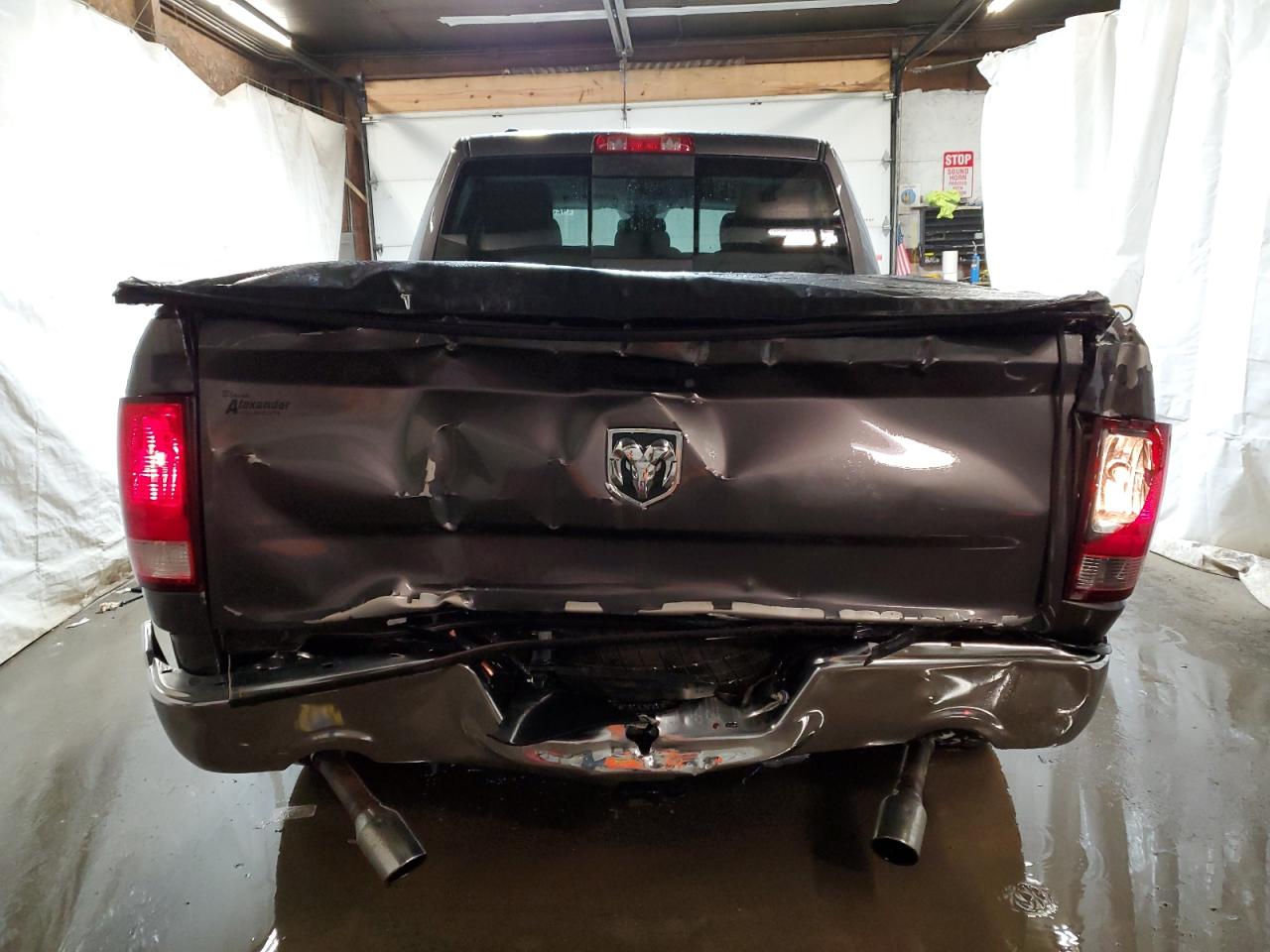 2015 RAM 1500 VIN 1C6RR7GT2FS693762 Copart auction photo, rear end / front end damage thumbnail 6