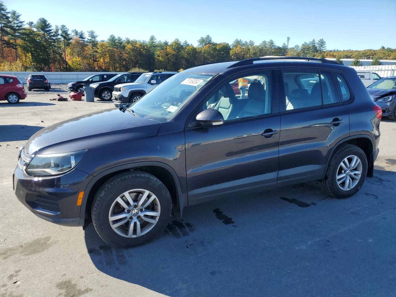 2016 Volkswagen Tiguan VIN WVGBV7AX6GW521323