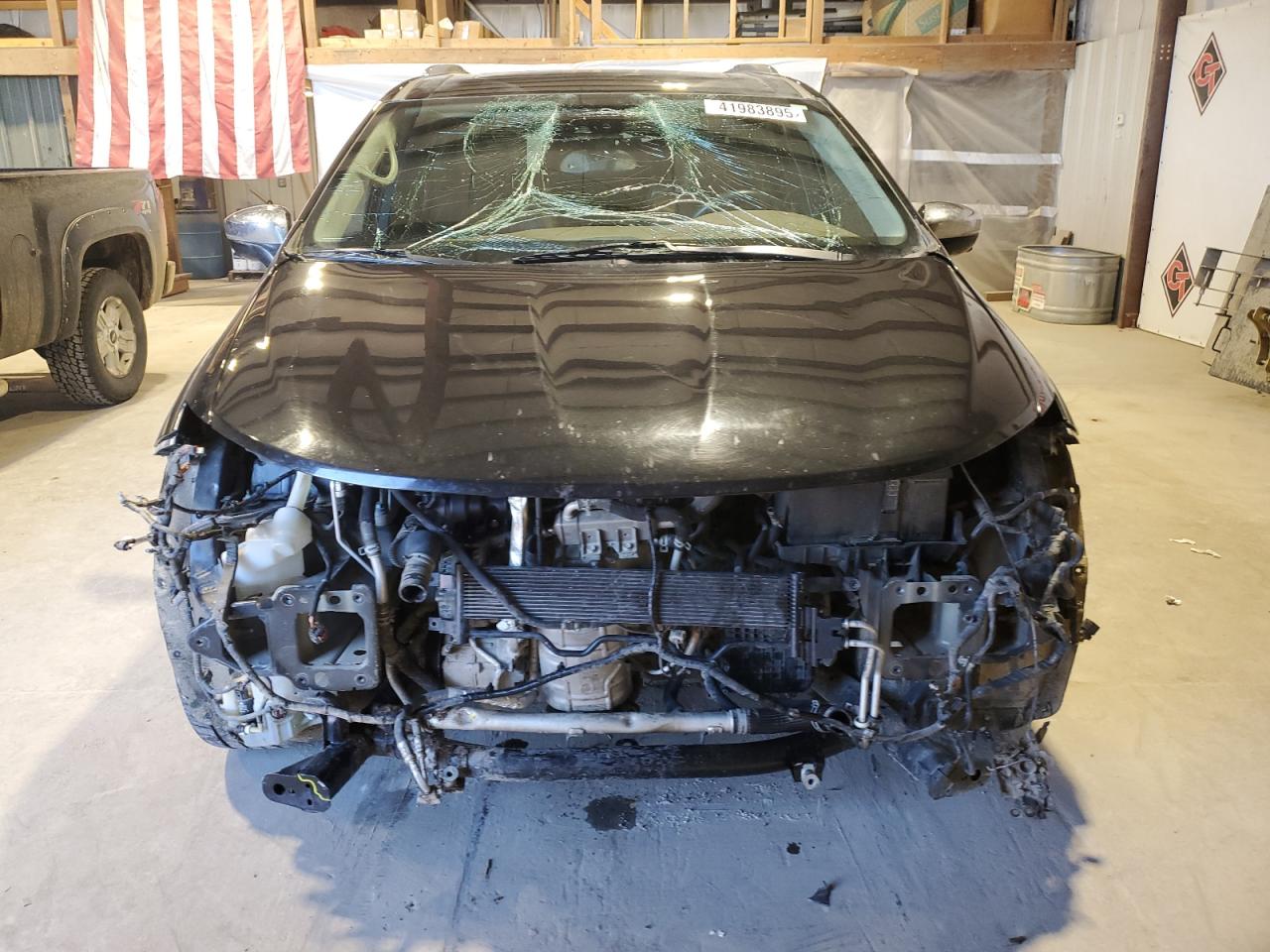 2017 Chrysler Pacifica VIN 2C4RC1GG6HR530823 Copart auction photo, front end damage thumbnail 5