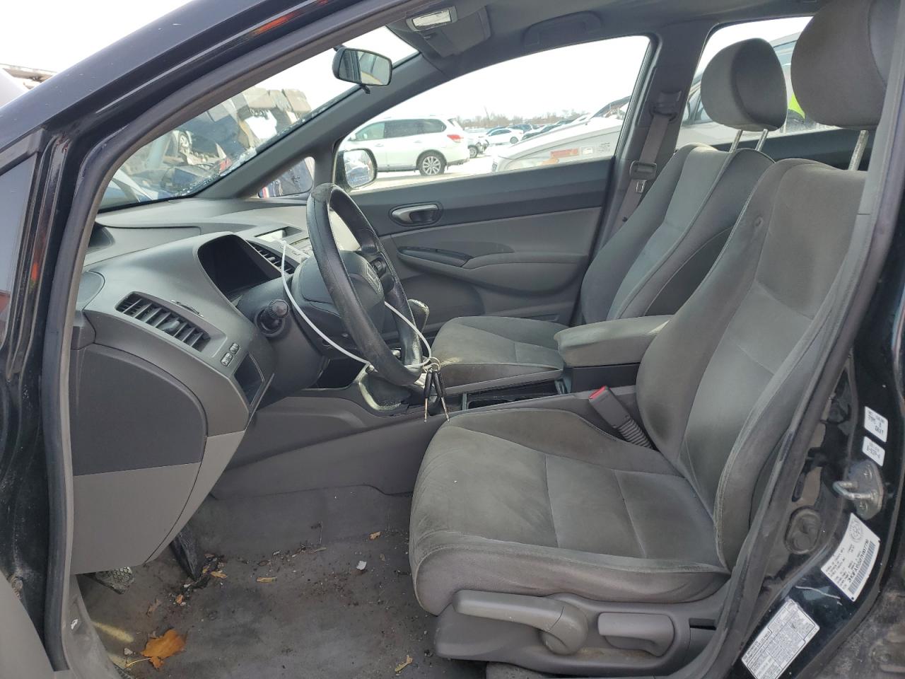 2007 Honda Civic VIN 2HGFA15507H107719 Copart auction photo, mechanical / front end damage thumbnail 7