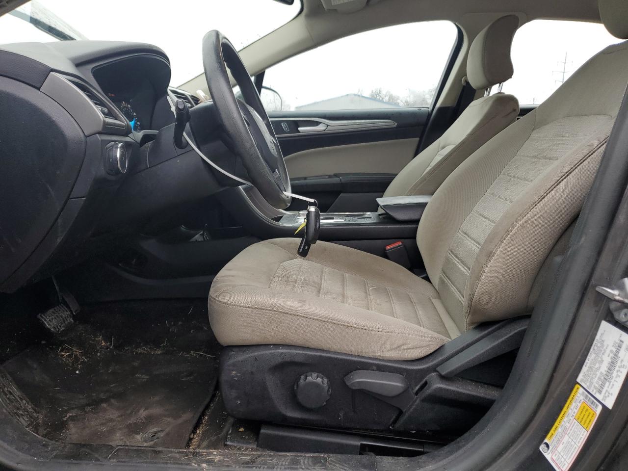 2019 Ford Fusion VIN 3FA6P0G76KR249176 Copart auction photo, frame damage / front end damage thumbnail 7