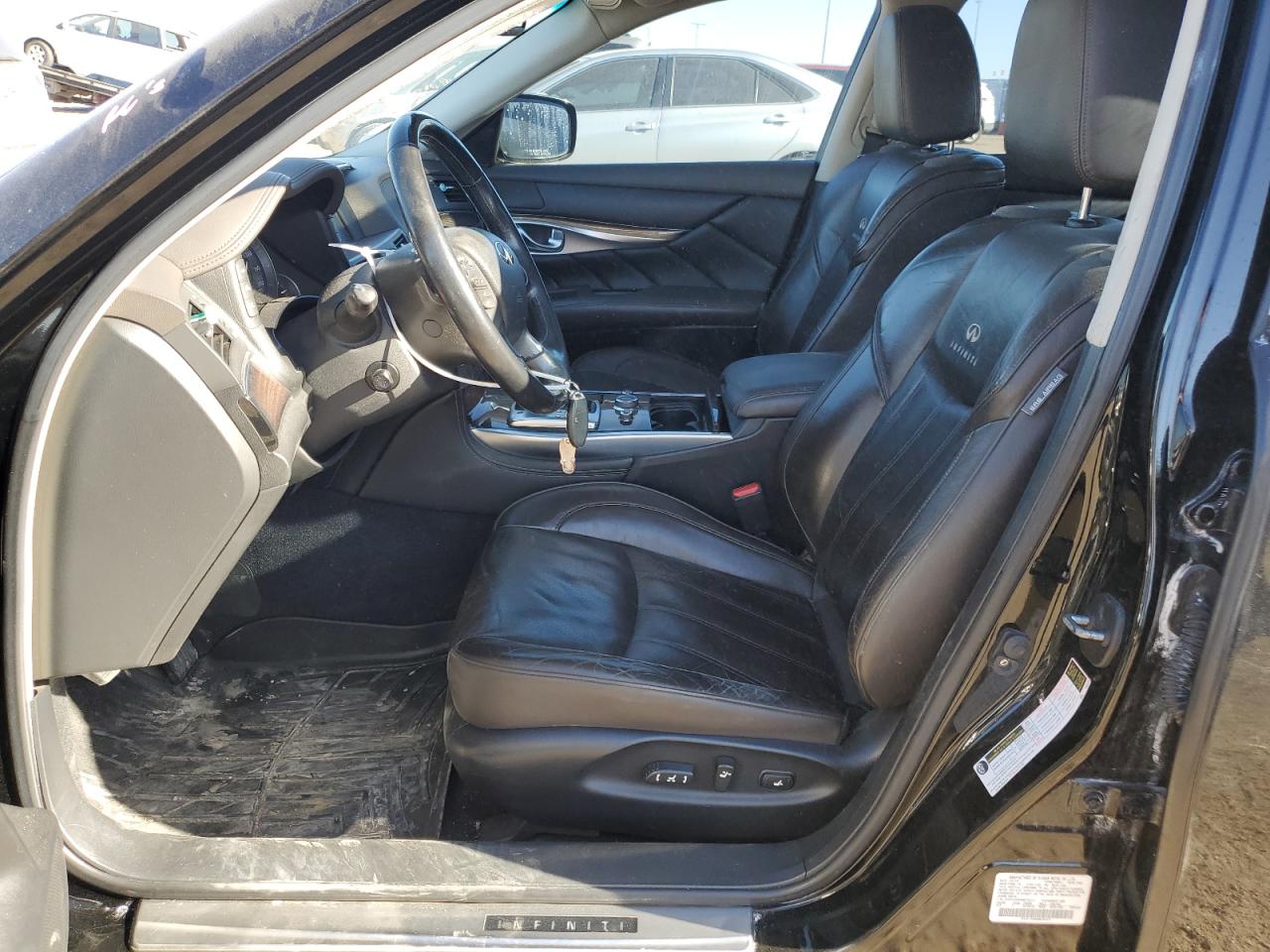 2011 Infiniti M VIN JN1AY1AR6BM570213 Copart auction photo, front end damage thumbnail 7