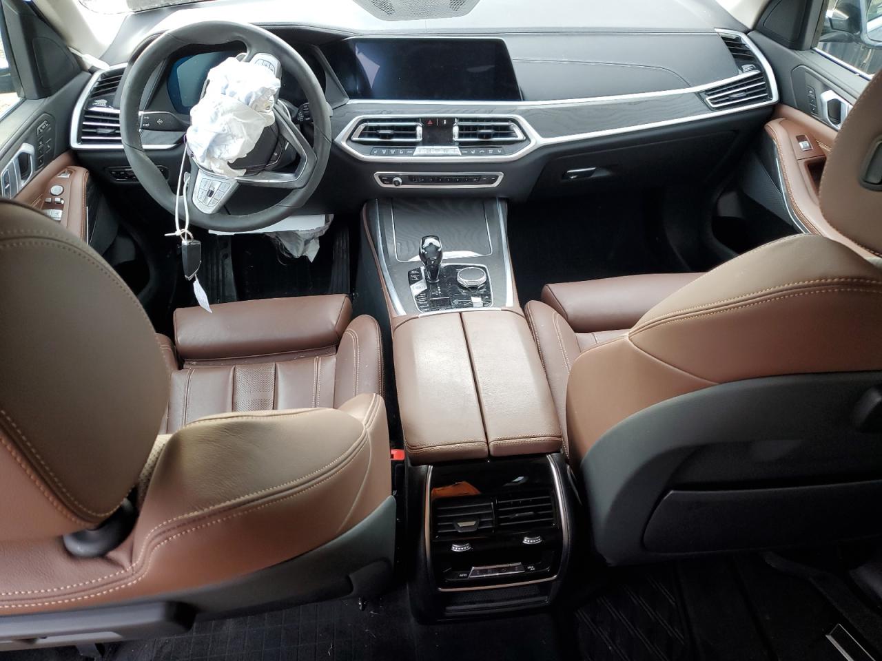 2021 BMW X7 VIN 5UXCW2C08M9F01630 Copart auction photo, front end / rear end damage thumbnail 8
