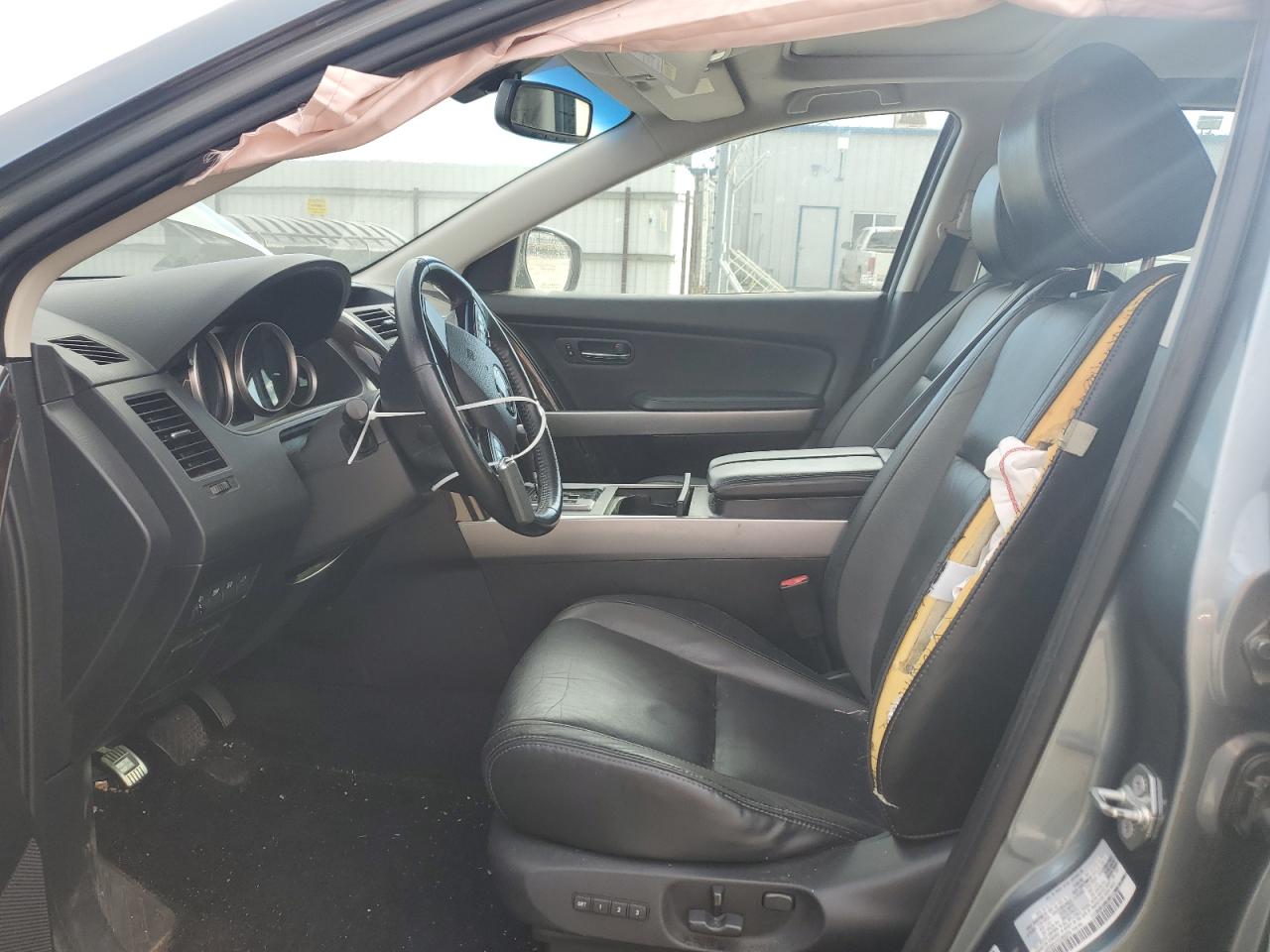 2012 Mazda CX-9 VIN JM3TB3DV7C0356374 Copart auction photo, side damage thumbnail 7