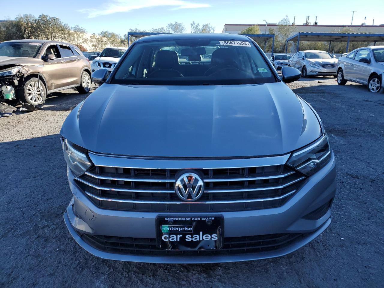2021 Volkswagen Jetta VIN 3VWC57BU8MM045291 Copart auction photo, side / front end damage thumbnail 5