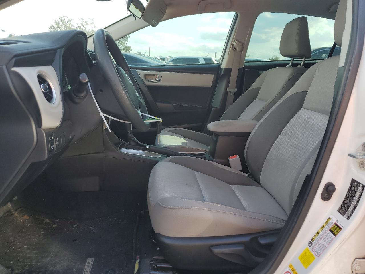 2019 Toyota Corolla VIN 5YFBURHE9KP888872 Copart auction photo, front end / side damage thumbnail 7