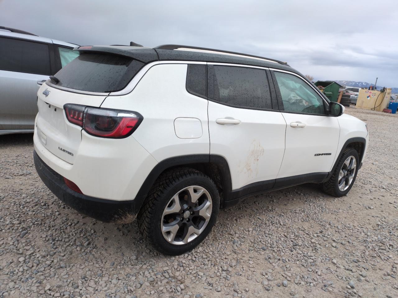 2021 Jeep Compass VIN 3C4NJDCB8MT602015 Copart auction photo, front end damage thumbnail 3