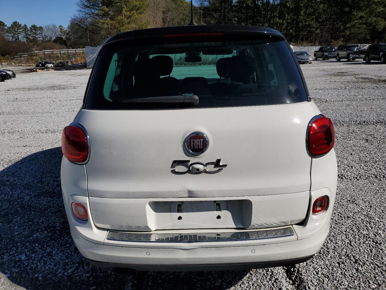 2014 Fiat 500 VIN ZFBCFACH3EZ003693 Copart auction photo, side damage thumbnail 6