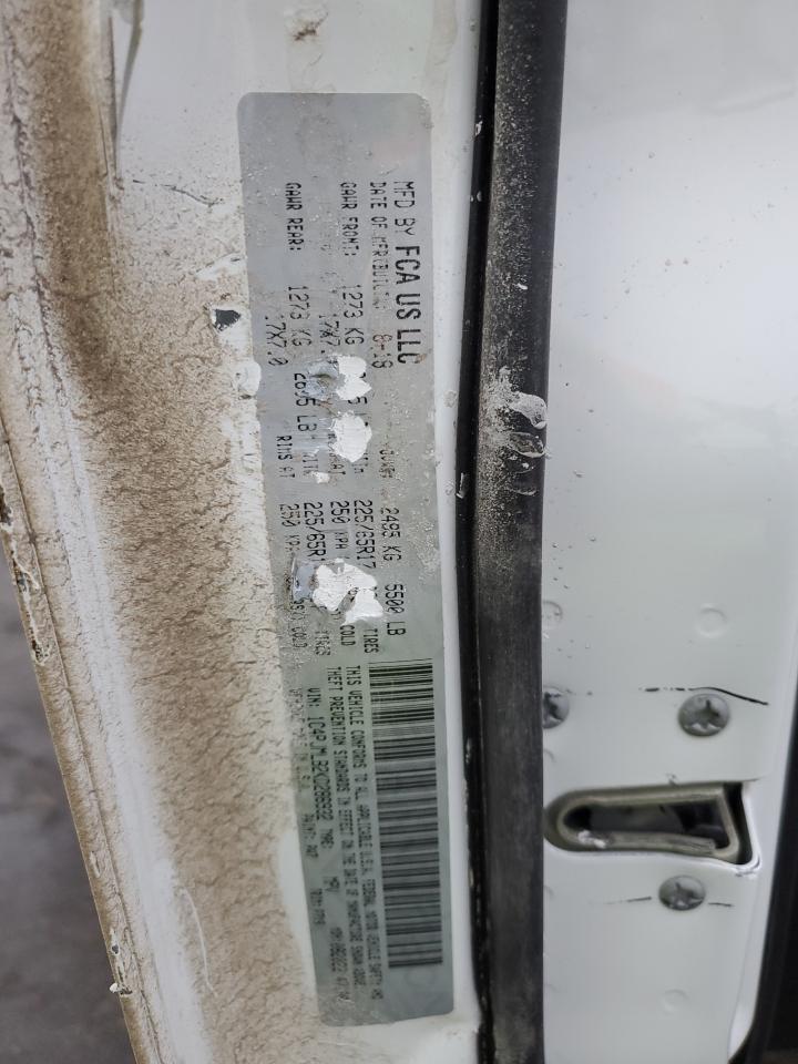 2019 Jeep Grand Cherokee VIN 1C4PJMLB2KD286932 Copart auction photo, front end / side damage thumbnail 13