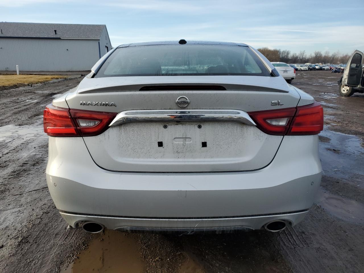 2016 Nissan Maxima VIN 1N4AA6AP8GC902992 Copart auction photo, front end / side damage thumbnail 6