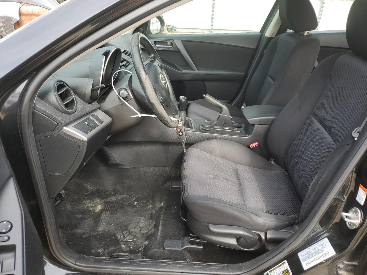 2010 Mazda 3 VIN JM1BL1SF1A1191432 Copart auction photo, rear end damage thumbnail 7