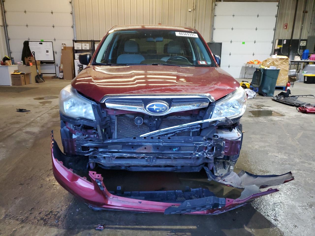 2014 Subaru Forester VIN JF2SJAAC2EH416419 Copart auction photo, front end damage thumbnail 5