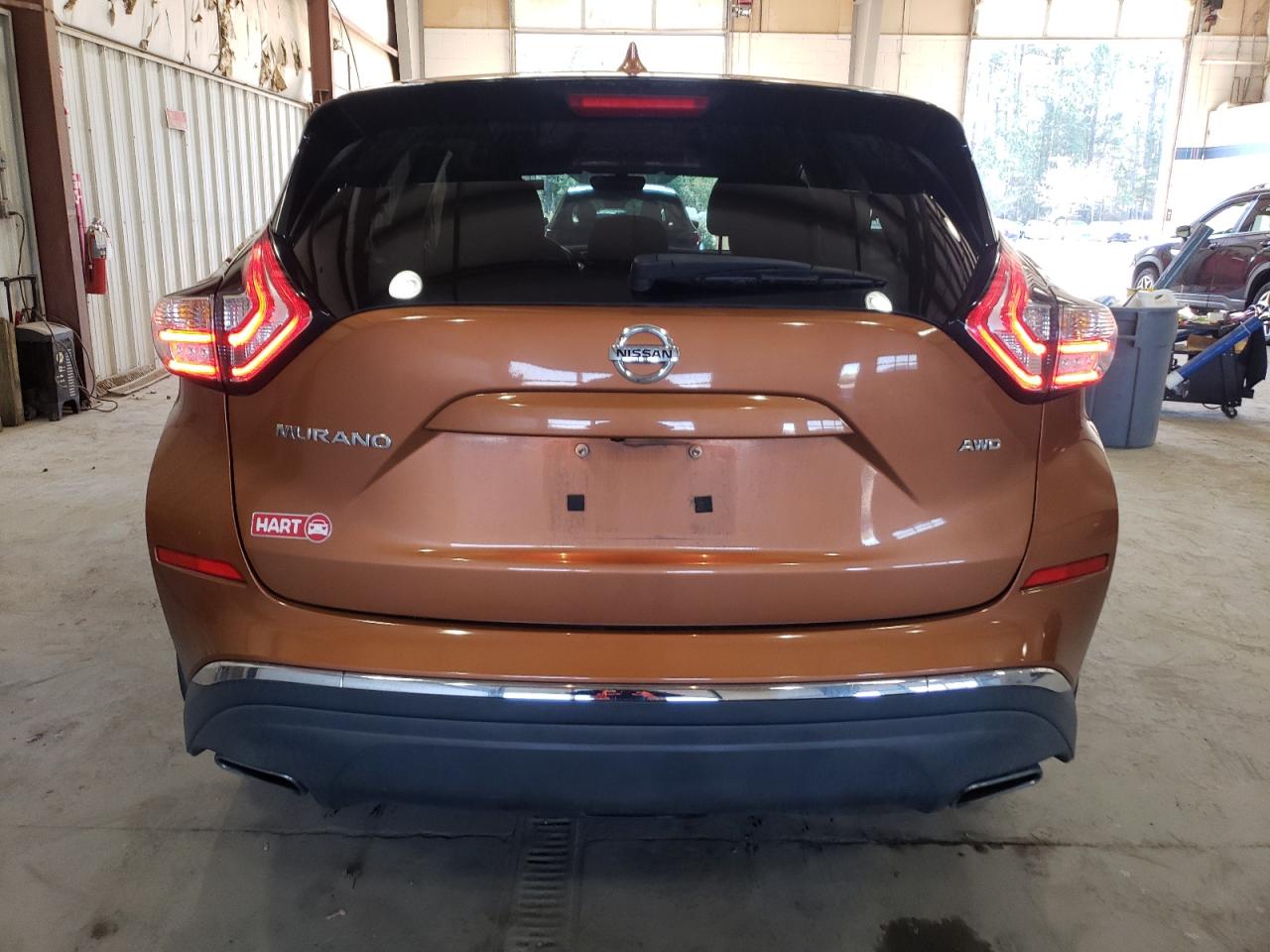 2016 Nissan Murano VIN 5N1AZ2MH0GN171605 Copart auction photo, side damage thumbnail 6