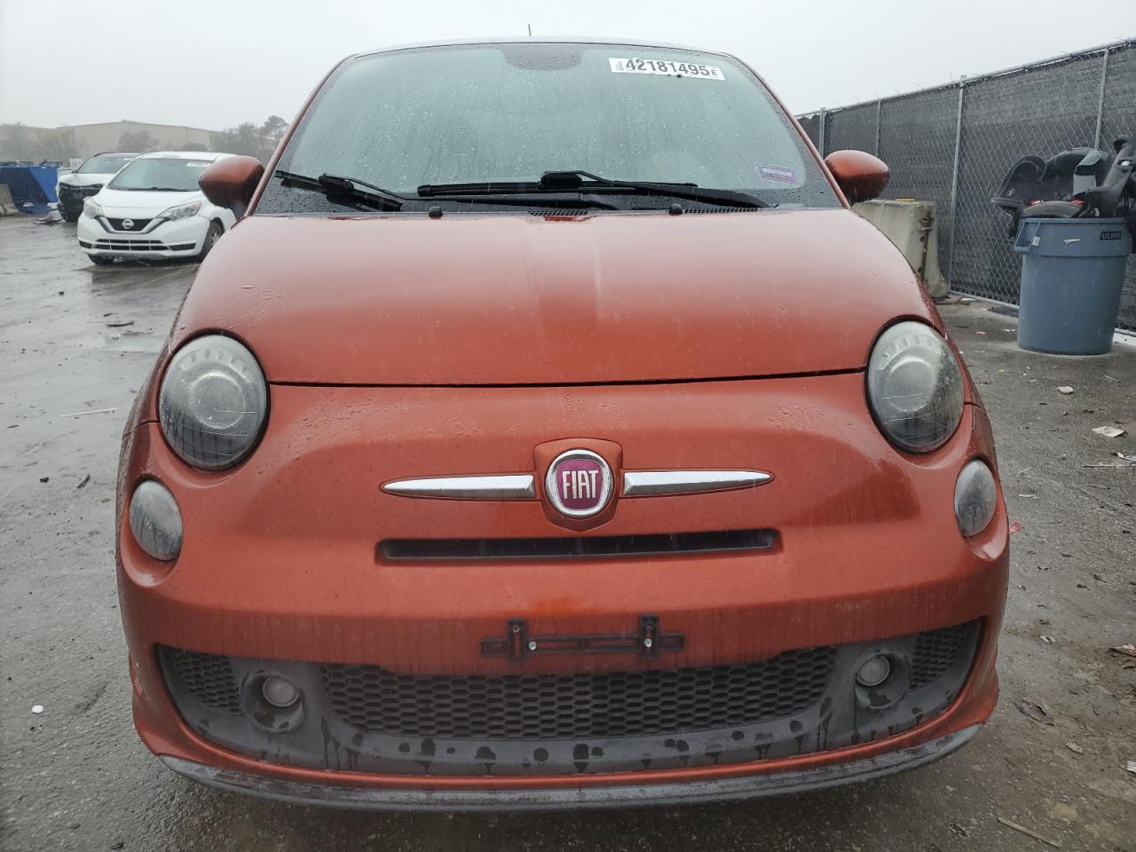 2013 Fiat 500 VIN 3C3CFFHH0DT750102 Copart auction photo, rear end damage thumbnail 5