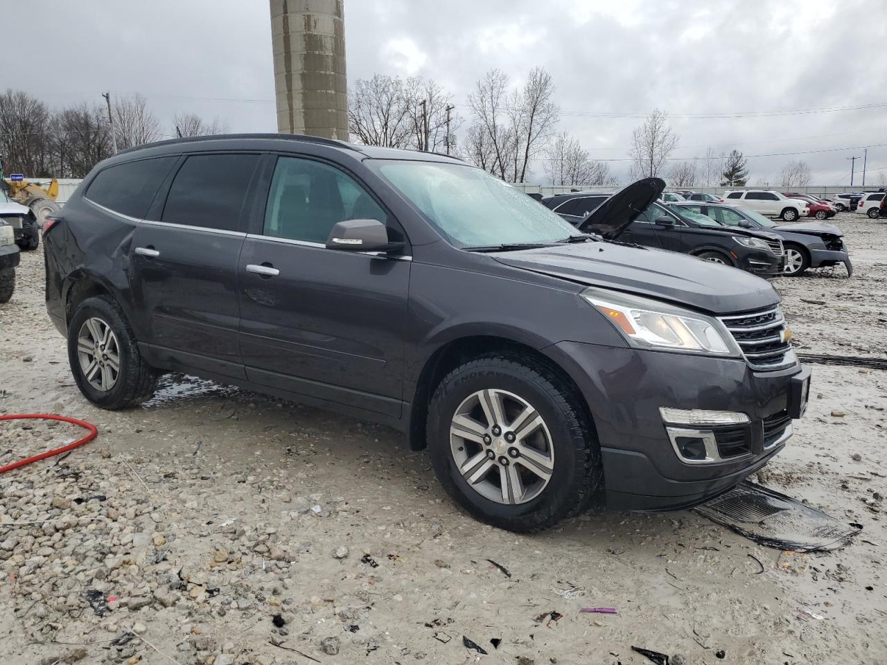 2016 Chevrolet Traverse VIN 1GNKVGKD2GJ297738 Copart auction photo, side damage thumbnail 4