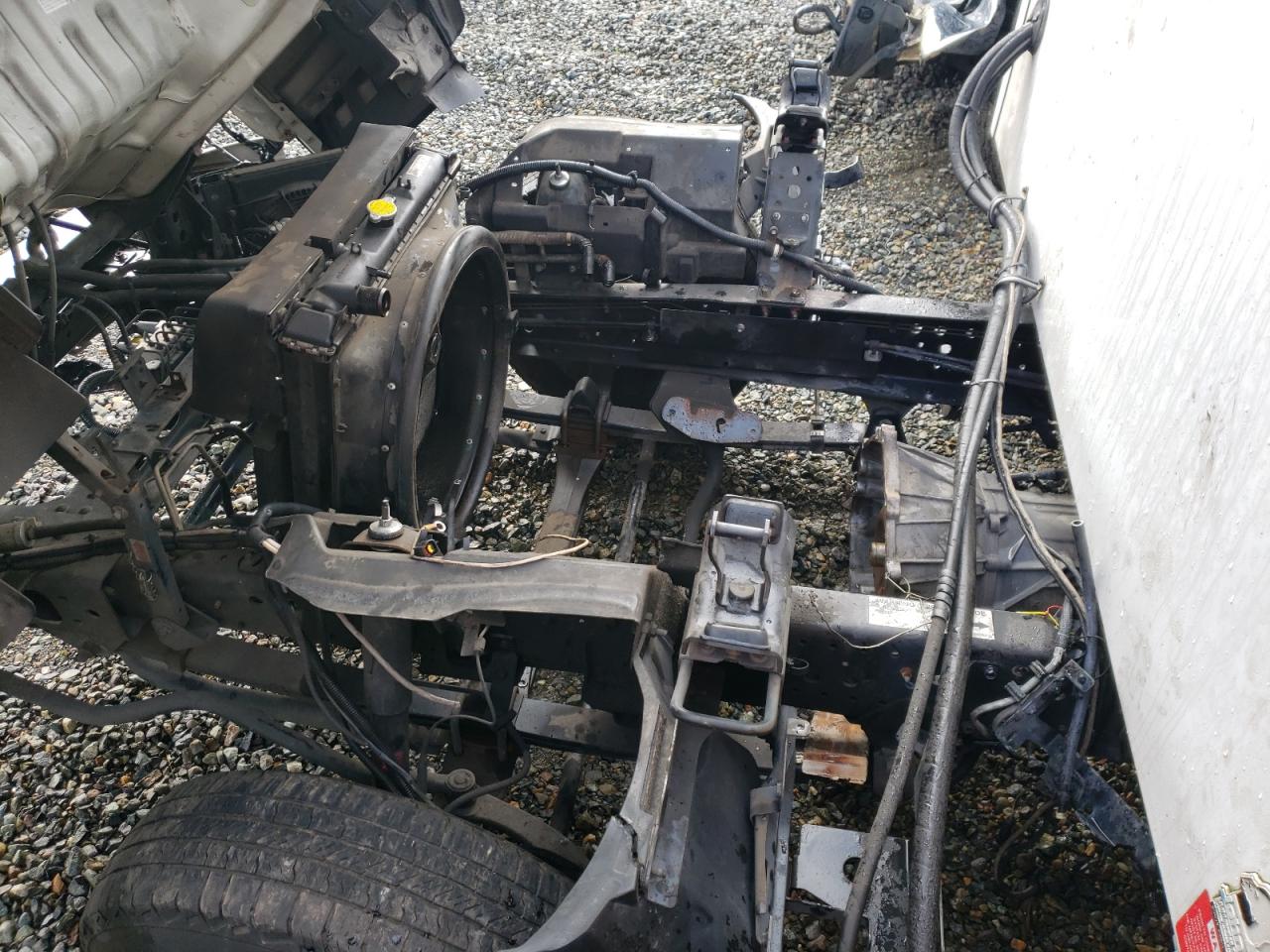 2016 Isuzu NPR VIN 54DB4W1B7GS808078 Copart auction photo, stripped damage thumbnail 11
