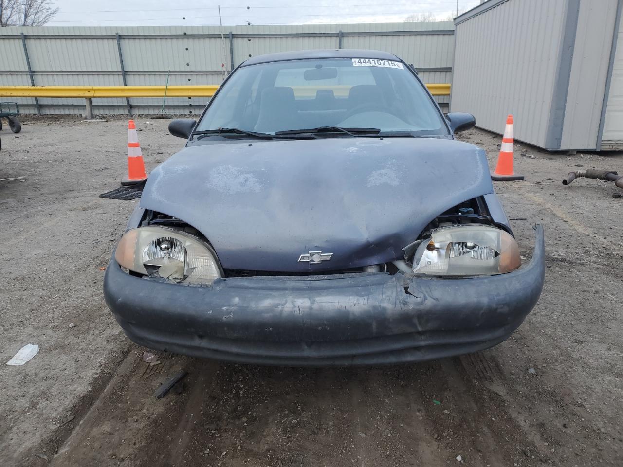 1997 GEO Metro VIN 2C1MR2299V6755576 Copart auction photo, front end damage thumbnail 5