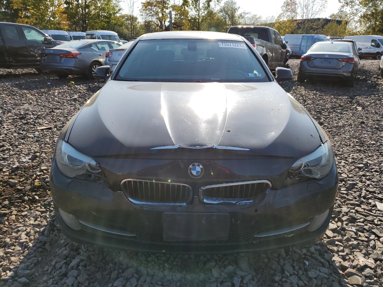 2011 BMW 5er VIN WBAFR1C5XBC260580 Copart auction photo, front end damage thumbnail 5