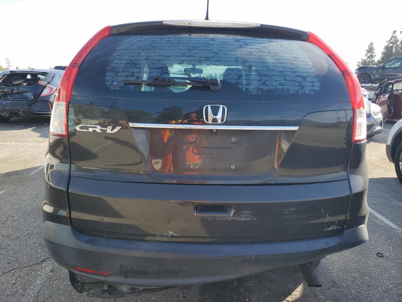 2014 Honda CR-V VIN 2HKRM3H35EH536285 Copart auction photo, front end damage thumbnail 6