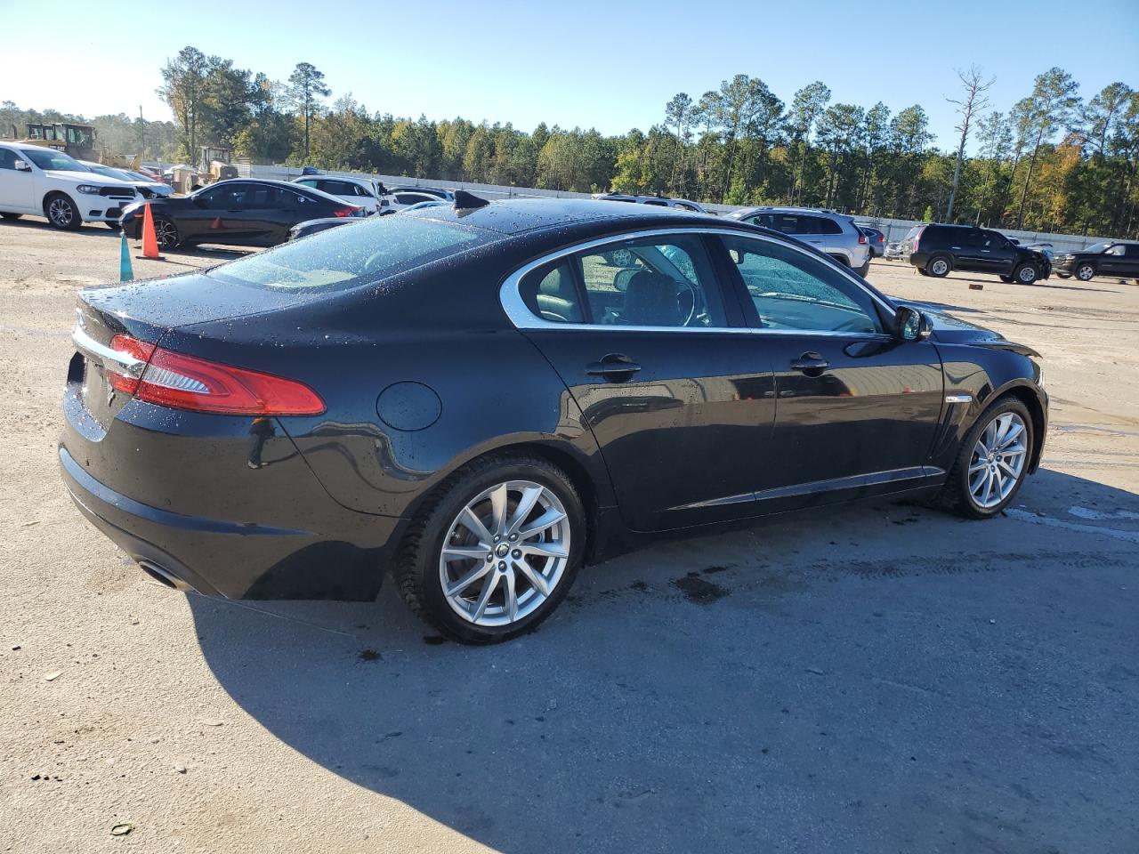 2013 Jaguar XF VIN SAJWA0ES4DPS78674 Copart auction photo, front end damage thumbnail 3