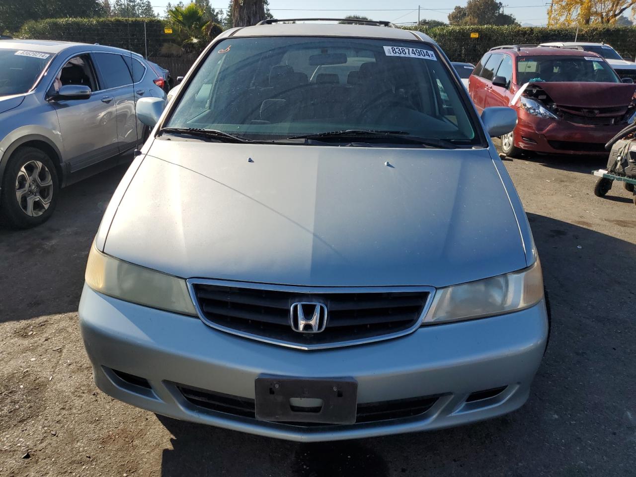 2002 Honda Odyssey VIN 2HKRL18692H585549 Copart auction photo, undercarriage / side damage thumbnail 5